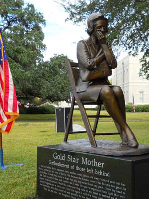 Gold Star Mom Monument, Brazoria County Ring of Honor, veterans memorial, Medal of Honor sculptures, Tom White, Monumental Bronze Sculptor, custom commissions, public art monuments and historical memorials, military sculptures, soldiers statues, bronze war memorials, bronze portraits, family memorial bronze sculptures, Christian sculptures, Jesus statues commission a sculptor, monumental sculptures bronze, public monumental bronze statues, figurative sculptures, life-size bronze commissions